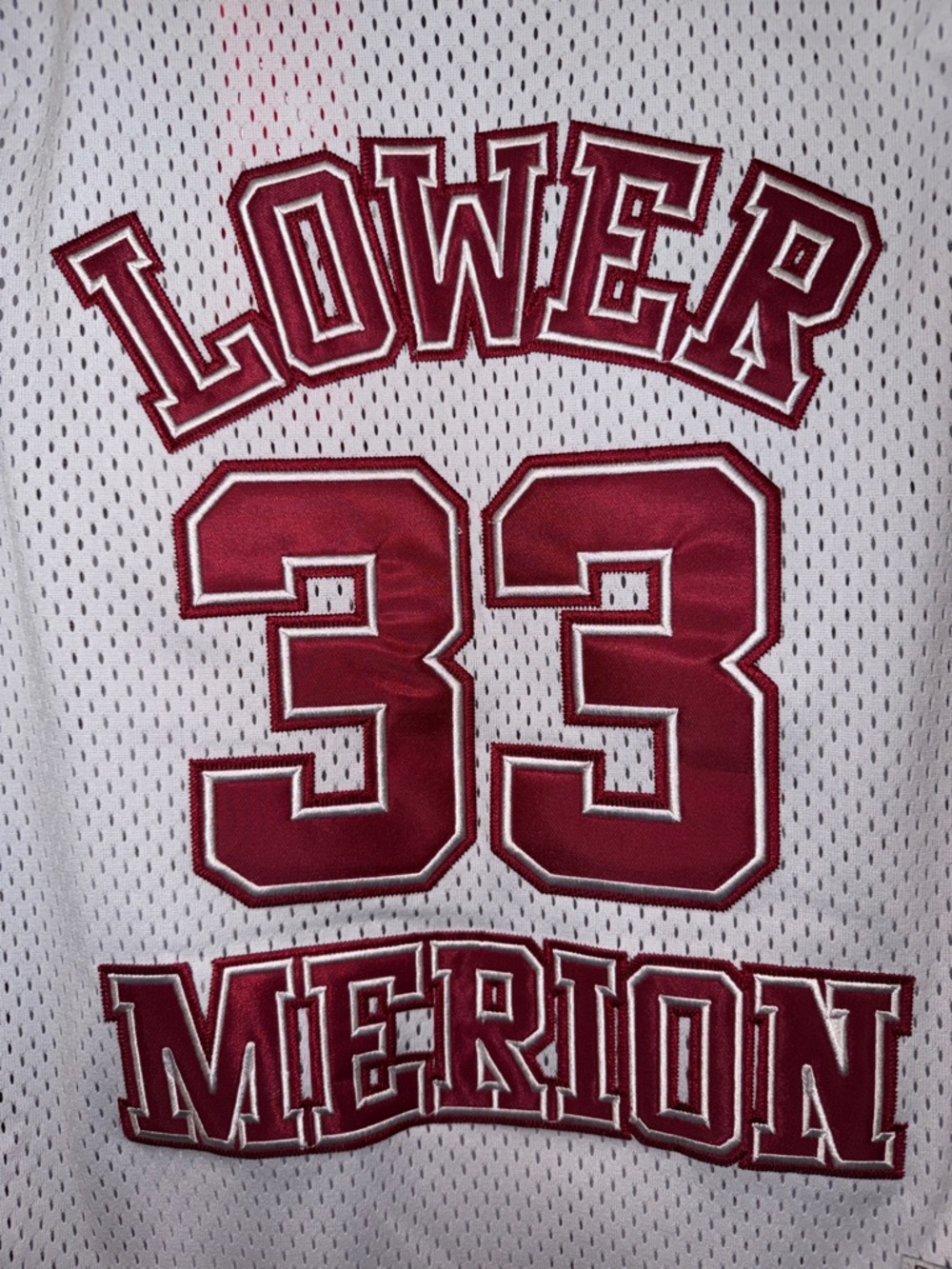 πβΉπΎπ Kobe Bryant Lower Merion High School Basketball Jersey #33 - Size S - Picture 4 of 7